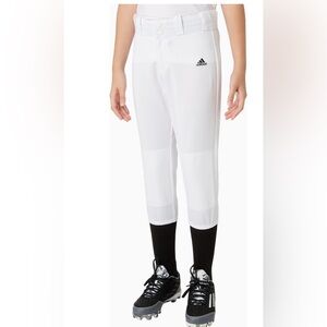 🥎Girls Adidas Classic Fit Softball Pants